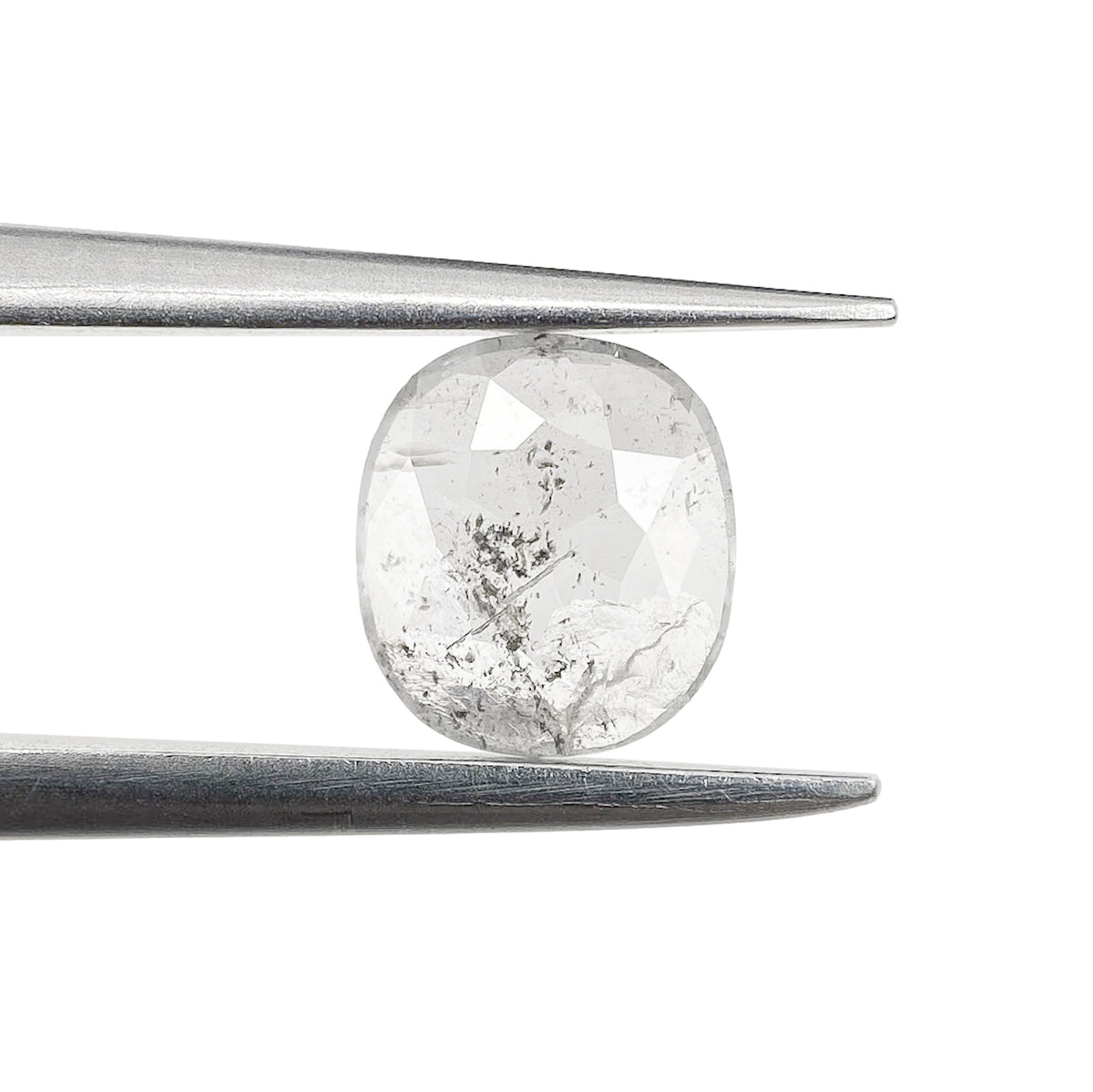 0.72ct | Rustic Cushion Shape Rose Cut Diamond - Modern Rustic Diamond