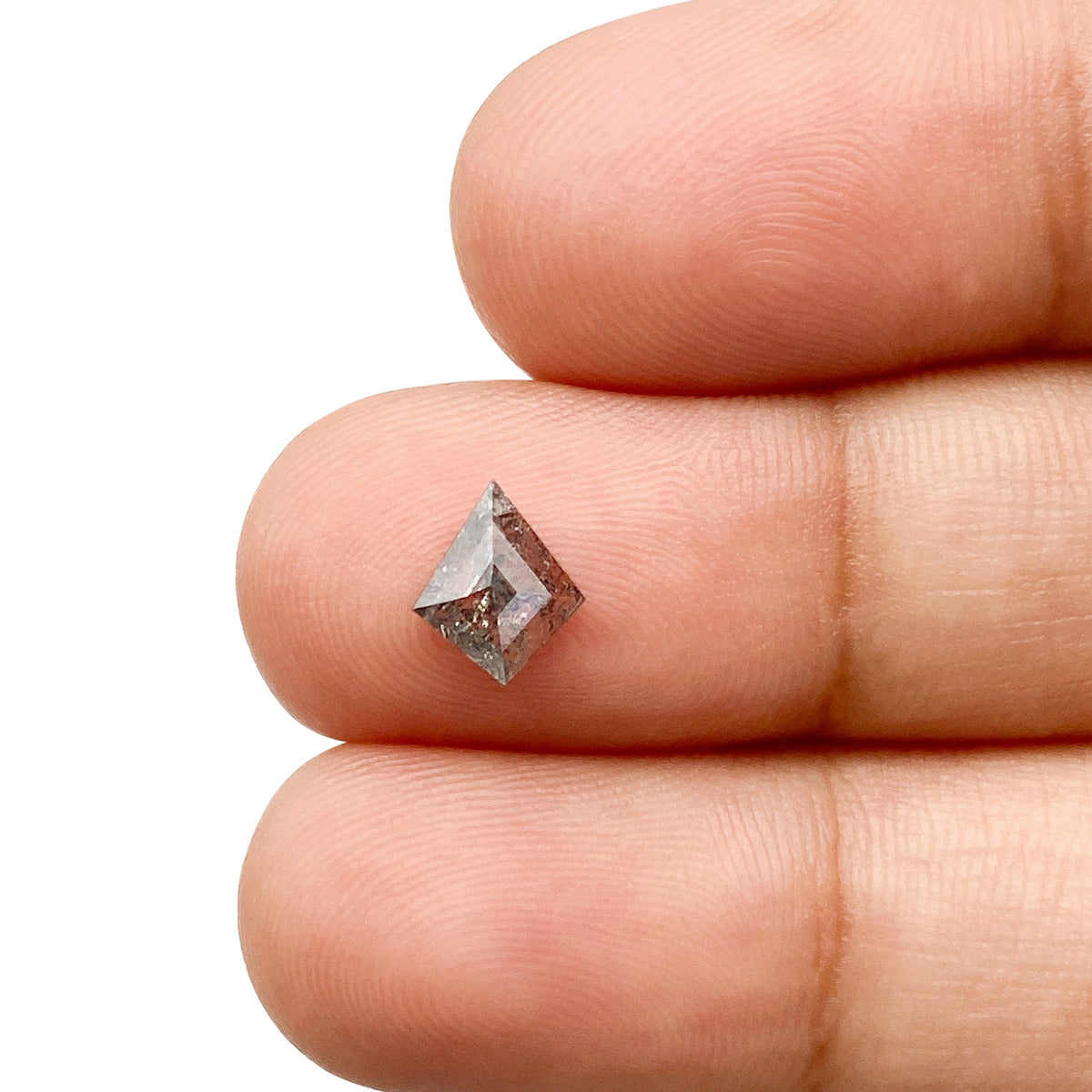 0.72ct | Rustic  Kite Shape Rose Cut Diamond - Modern Rustic Diamond