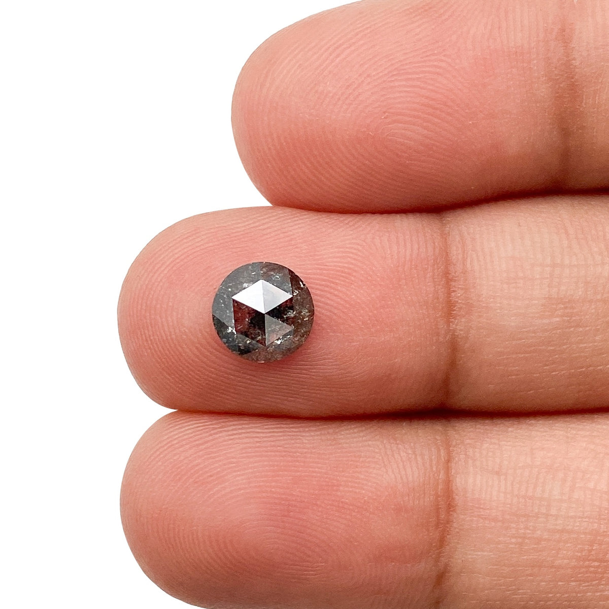 0.72ct | Rustic Round Shape Rose Cut Diamond - Modern Rustic Diamond