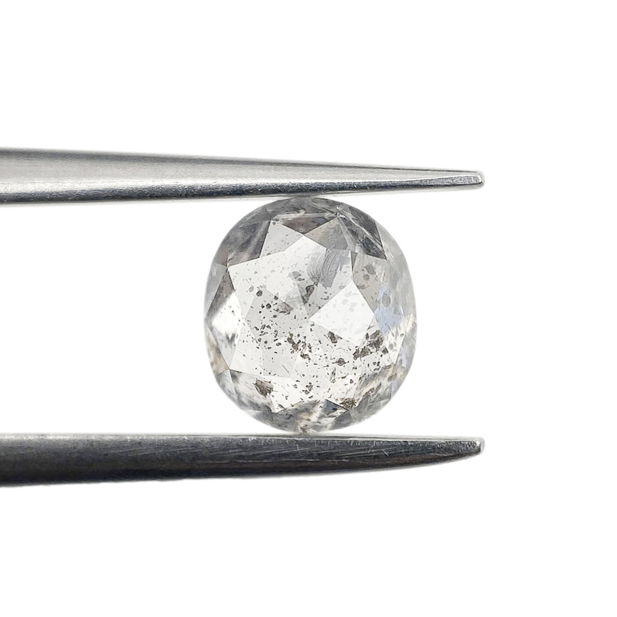 0.74ct | Rustic Cushion Shape Rose Cut Diamond - Modern Rustic Diamond