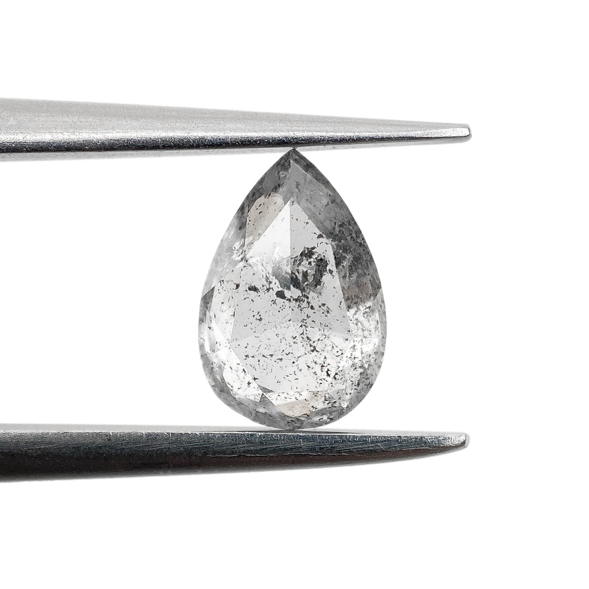 0.74ct | Rustic  Pear Shape Brilliant Cut Diamond - Modern Rustic Diamond