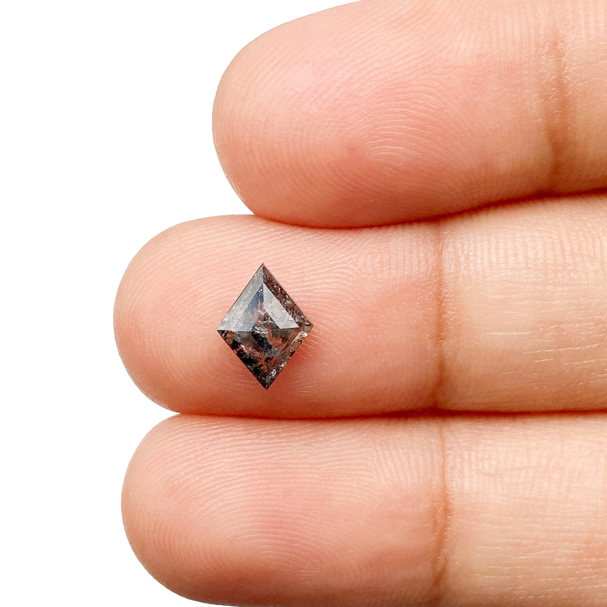 0.75ct | Rustic  Lozenge Shape Step Cut Diamond - Modern Rustic Diamond
