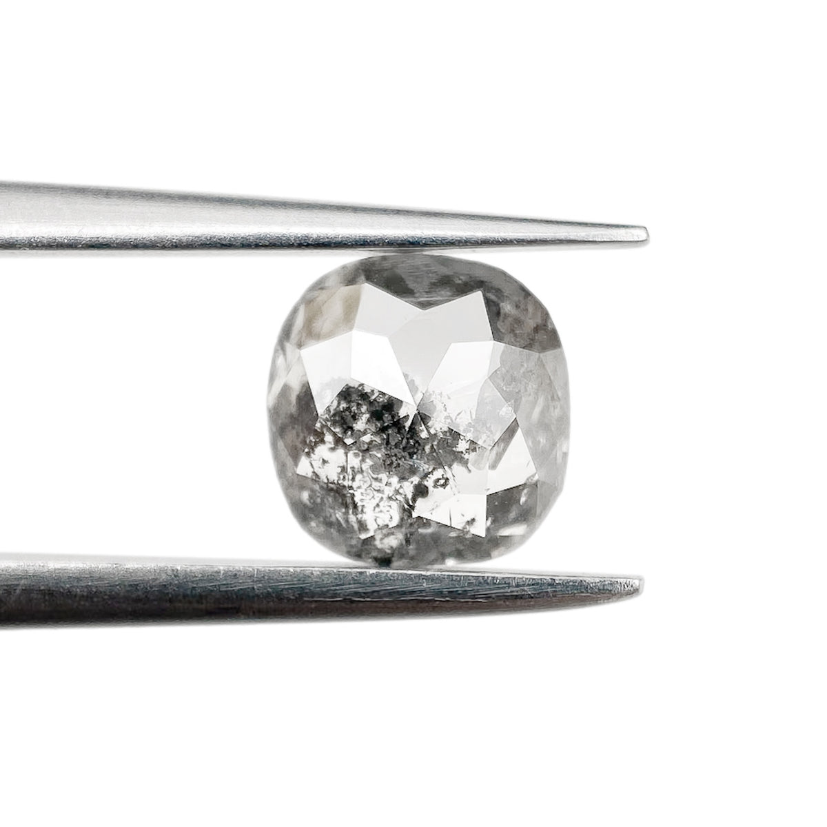 0.78ct | Rustic Cushion Shape Rose Cut Diamond - Modern Rustic Diamond