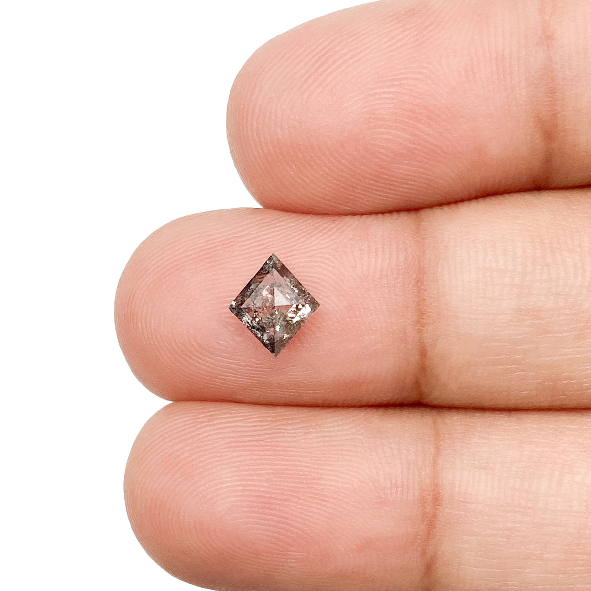 0.78ct | Rustic  Lozenge Shape Step Cut Diamond - Modern Rustic Diamond