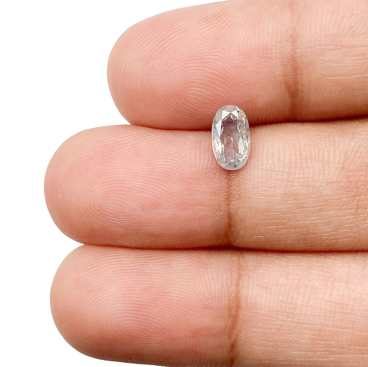 0.78ct | Rustic Oval Shape Brilliant Cut Diamond - Modern Rustic Diamond