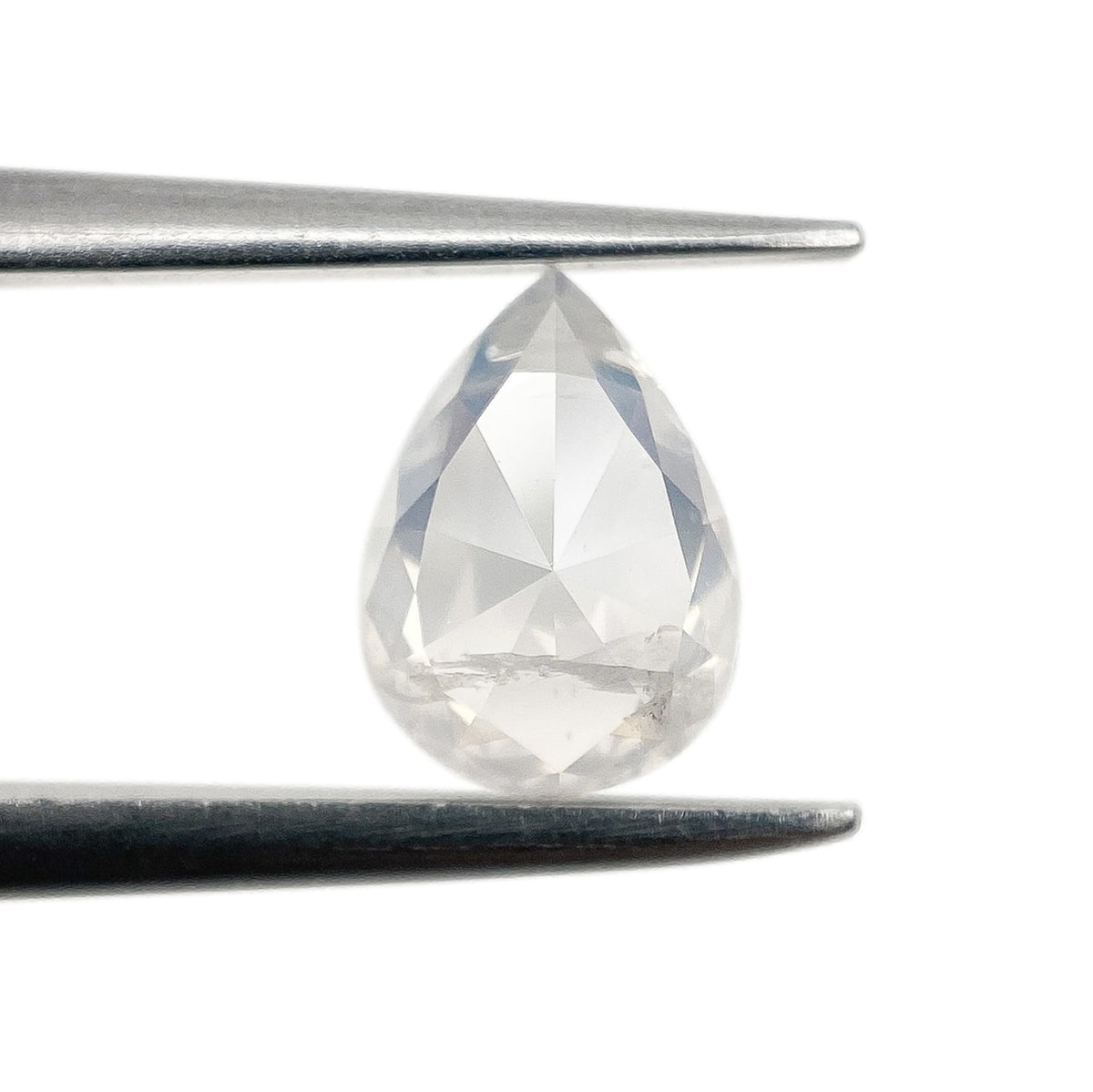 0.78ct | Rustic  Pear Shape Brilliant Cut Diamond - Modern Rustic Diamond