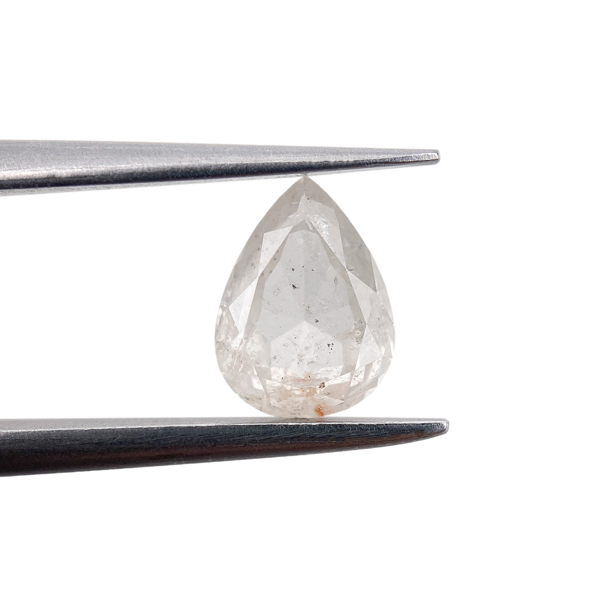 0.78ct | Rustic Pear Shape Brilliant Cut Diamond - Modern Rustic Diamond