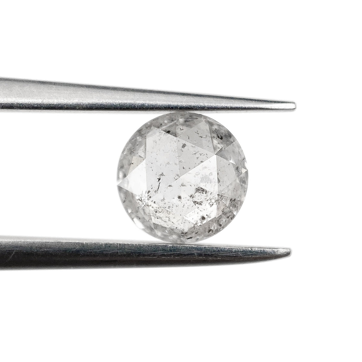 0.78ct | Rustic  Round Shape Rose Cut Diamond - Modern Rustic Diamond
