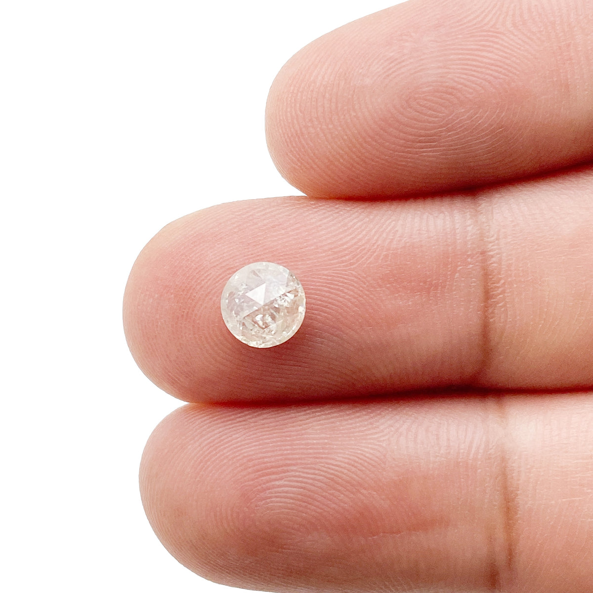 0.79ct | Rustic Round Shape Brilliant Cut Diamond - Modern Rustic Diamond