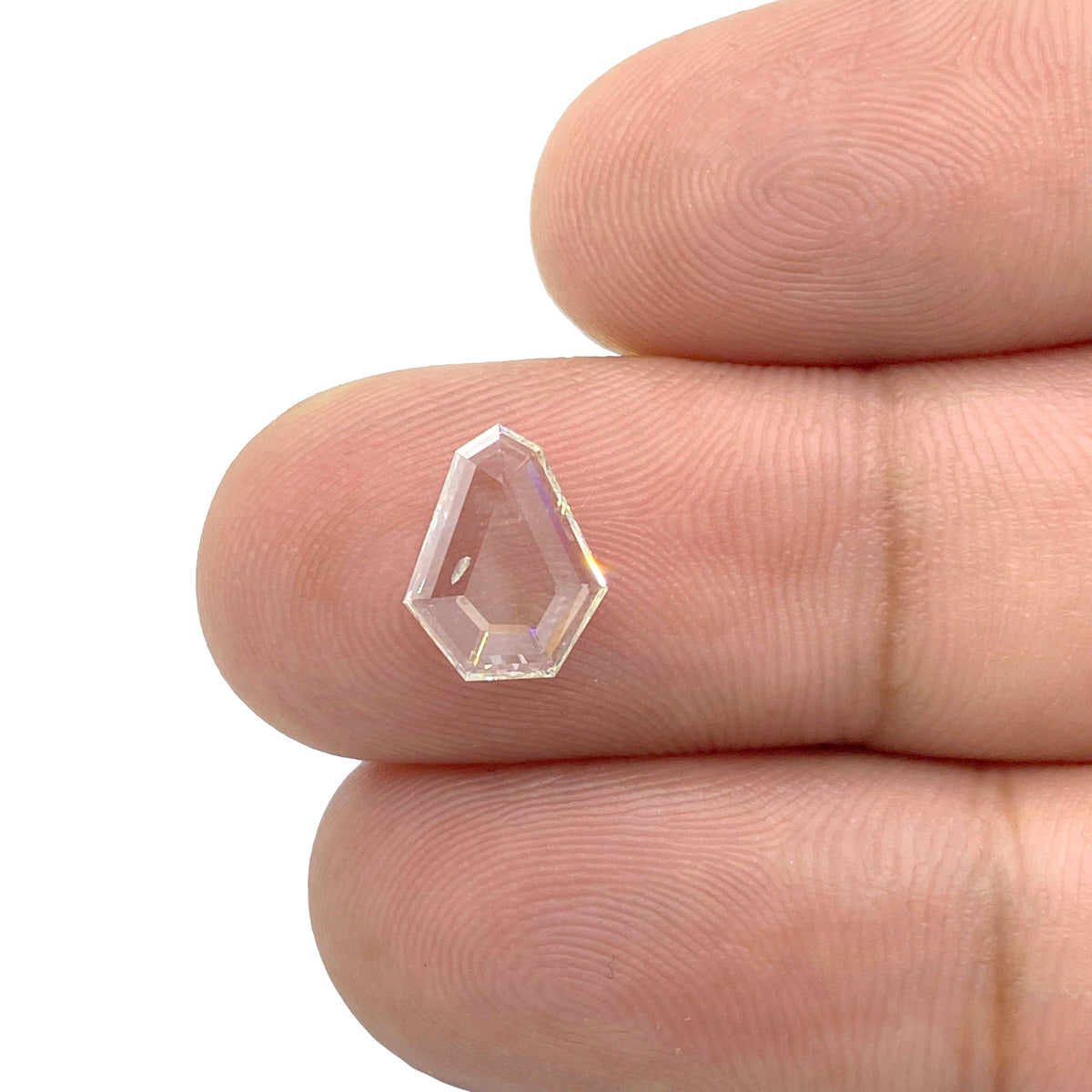 0.80ct | H/SI1 Kite Shape Portrait Cut Diamond - Modern Rustic Diamond