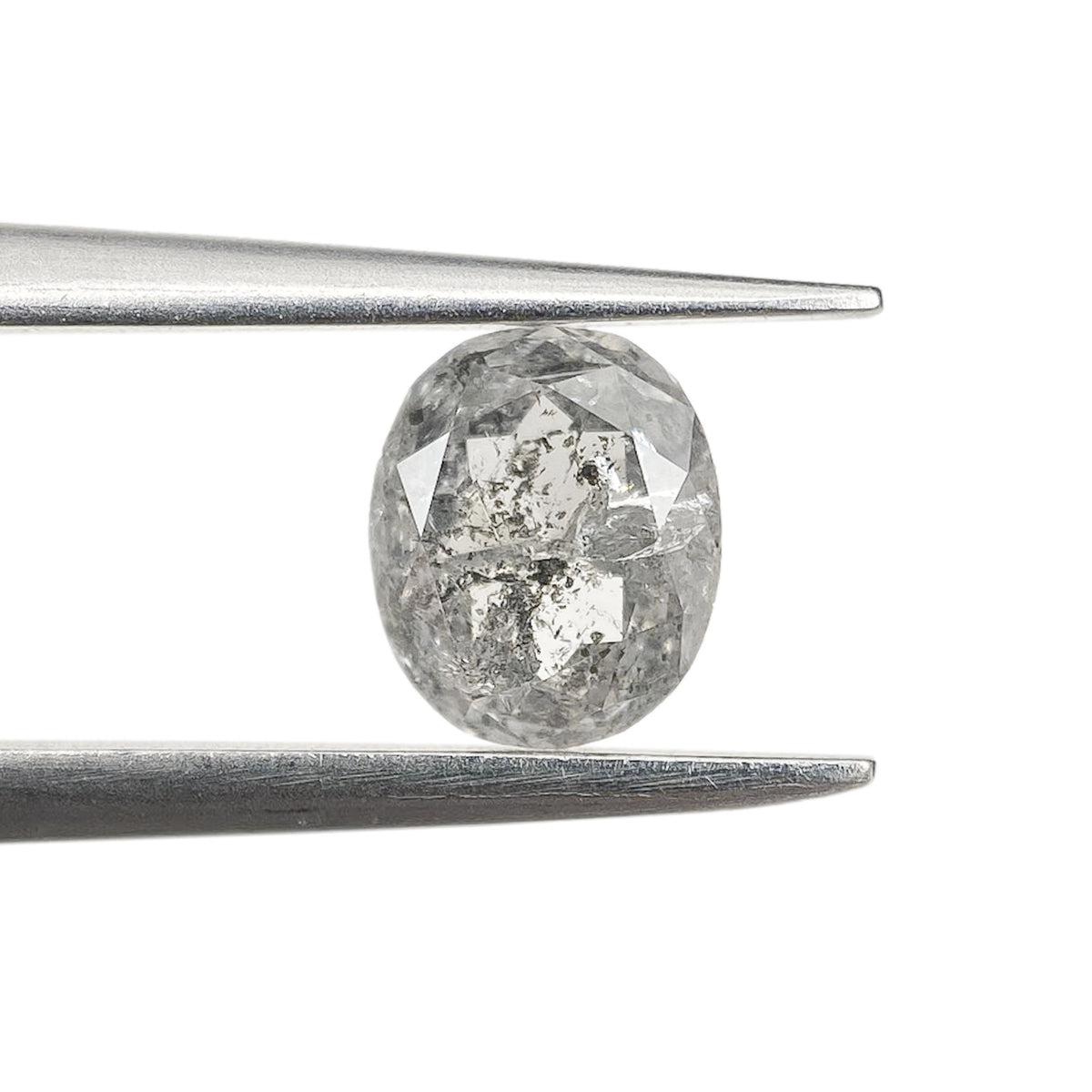 0.80ct | Rustic  Oval Shape Brilliant Cut Diamond - Modern Rustic Diamond