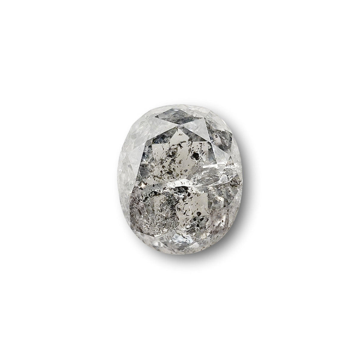 0.80ct | Rustic  Oval Shape Brilliant Cut Diamond - Modern Rustic Diamond