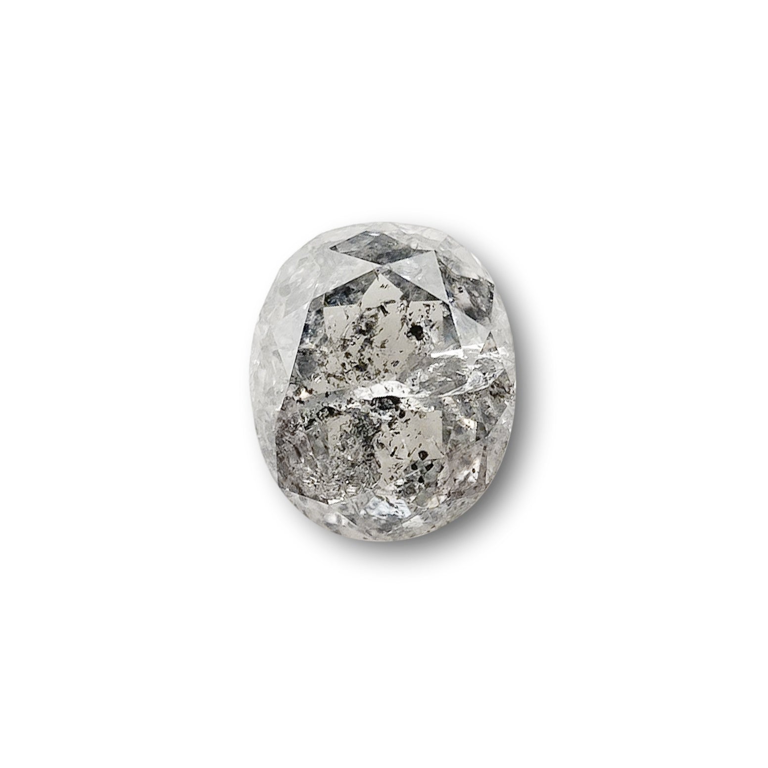 0.80ct | Rustic  Oval Shape Brilliant Cut Diamond - Modern Rustic Diamond