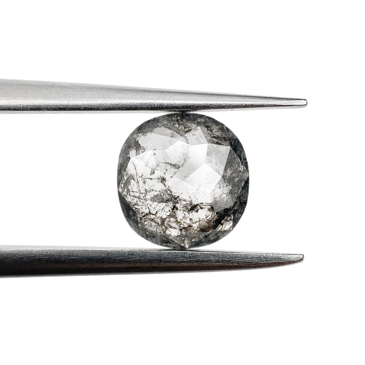0.81ct | Rustic Cushion Shape Rose Cut Diamond - Modern Rustic Diamond