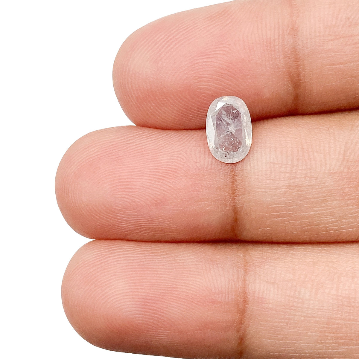 0.81ct | Rustic Oval Shape Brilliant Cut Diamond - Modern Rustic Diamond