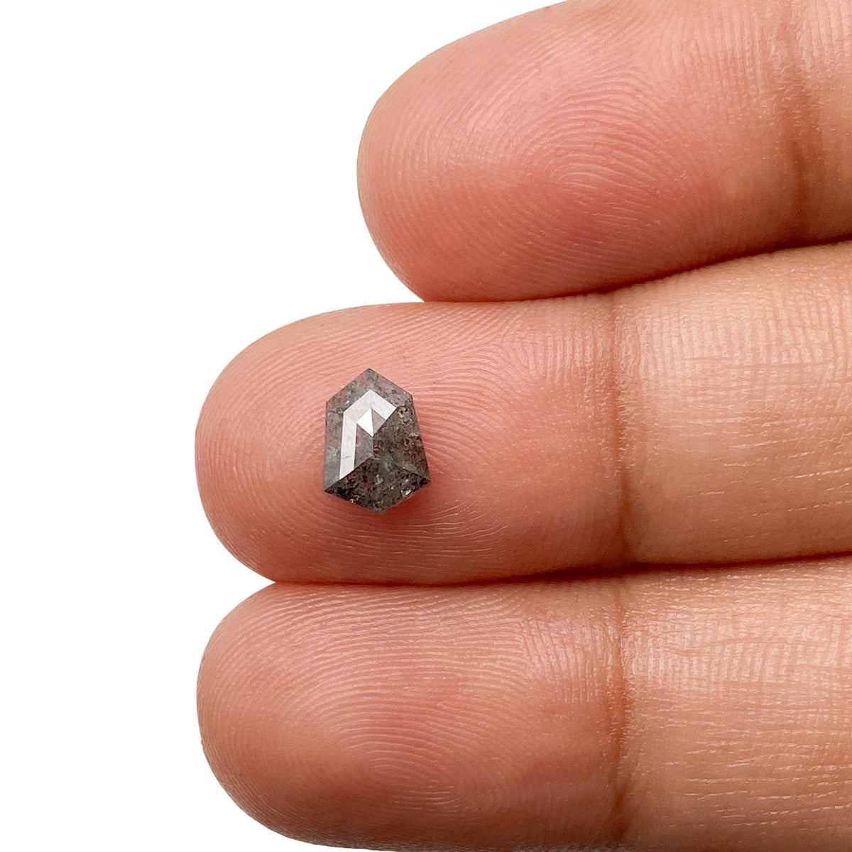 0.81ct | Rustic  Shield Shape Step Cut Diamond - Modern Rustic Diamond