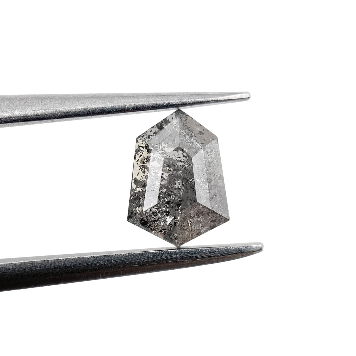 0.81ct | Rustic  Shield Shape Step Cut Diamond - Modern Rustic Diamond