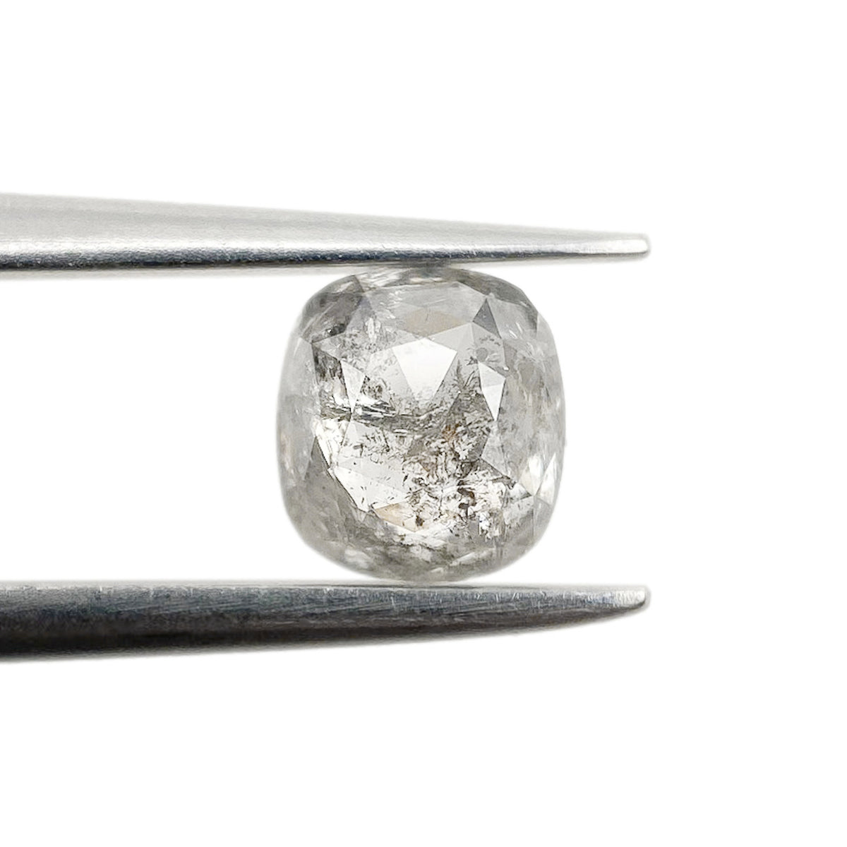 0.82ct | Rustic Cushion Shape Rose Cut Diamond - Modern Rustic Diamond