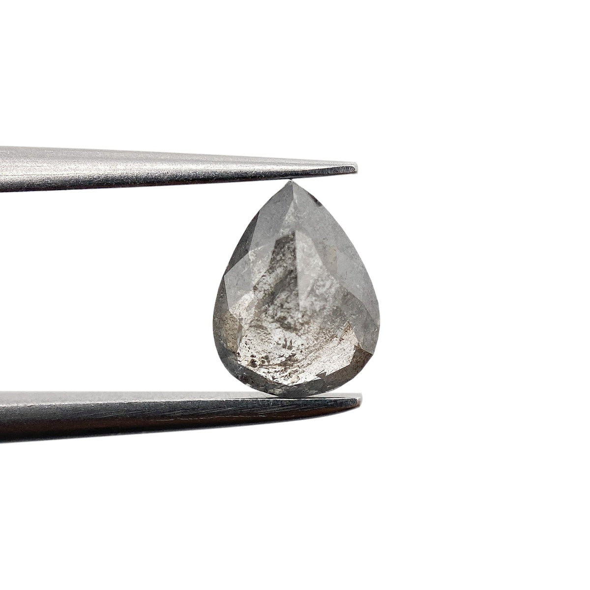 0.82ct | Rustic  Pear Shape Rose Cut Diamond - Modern Rustic Diamond
