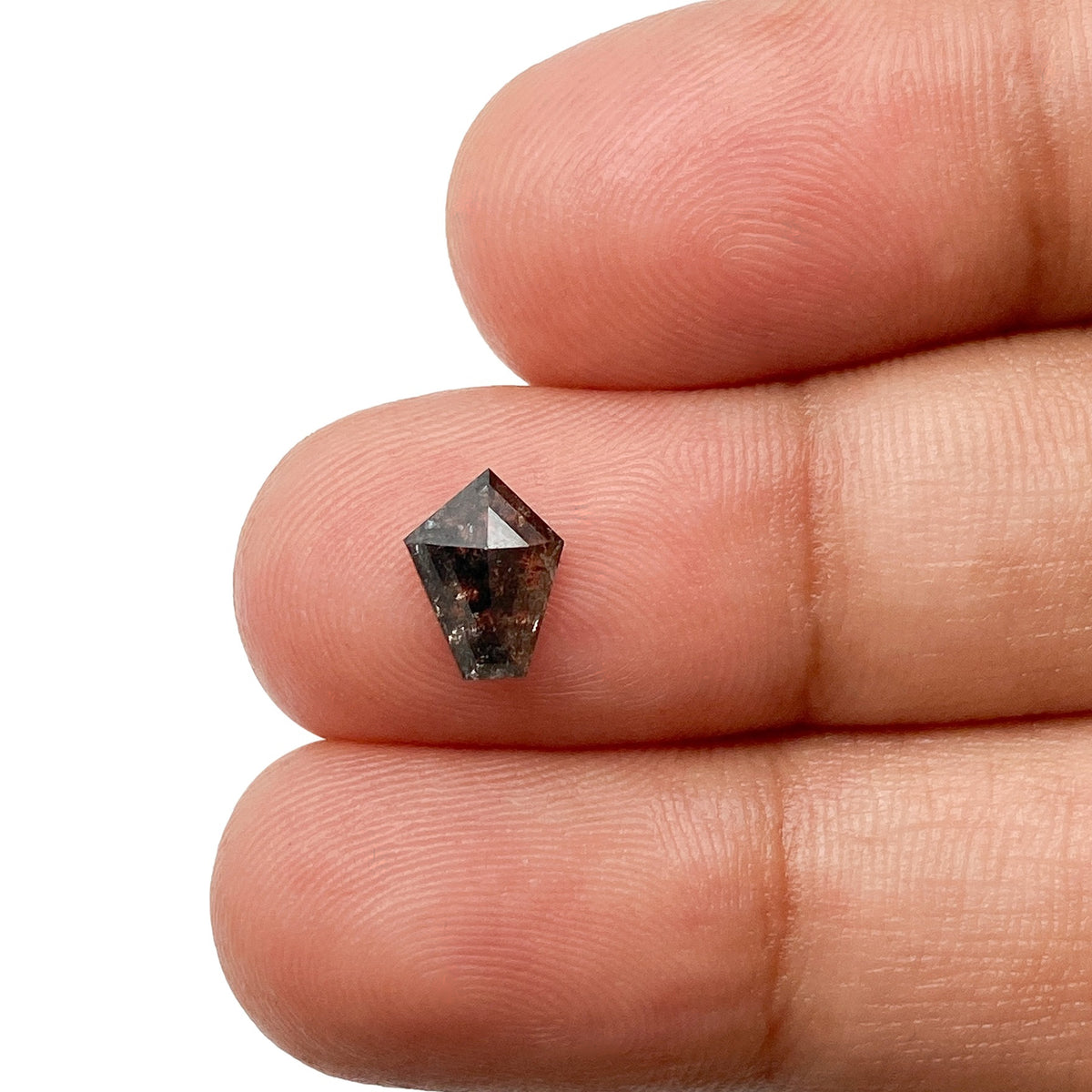 0.83ct | Rustic  Kite Shape Rose Cut Diamond - Modern Rustic Diamond