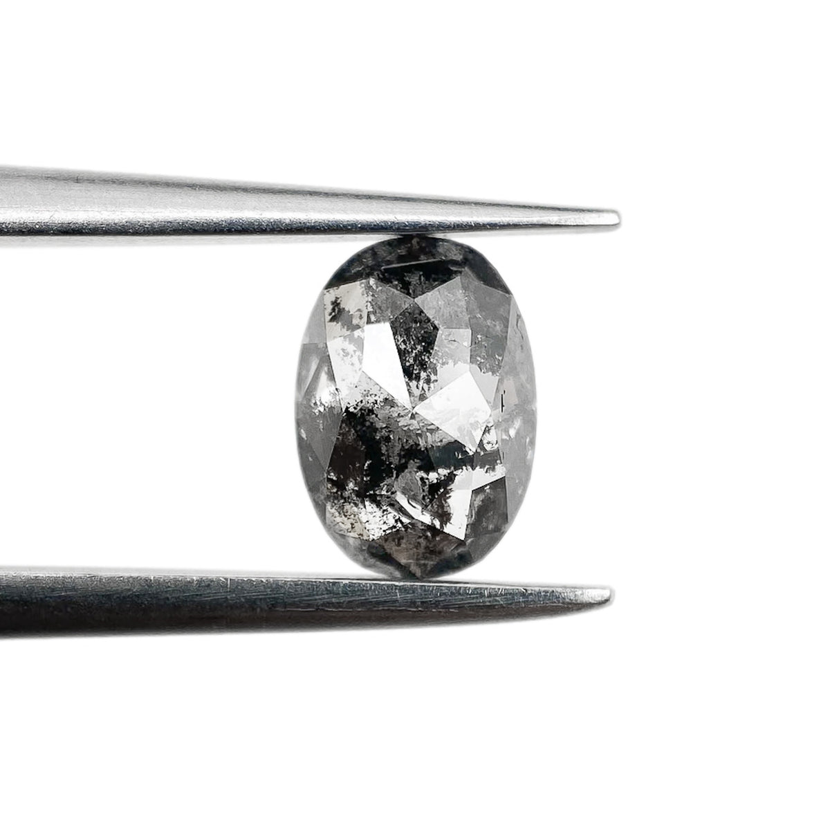 0.83ct | Rustic Oval Shape Rose Cut Diamond - Modern Rustic Diamond