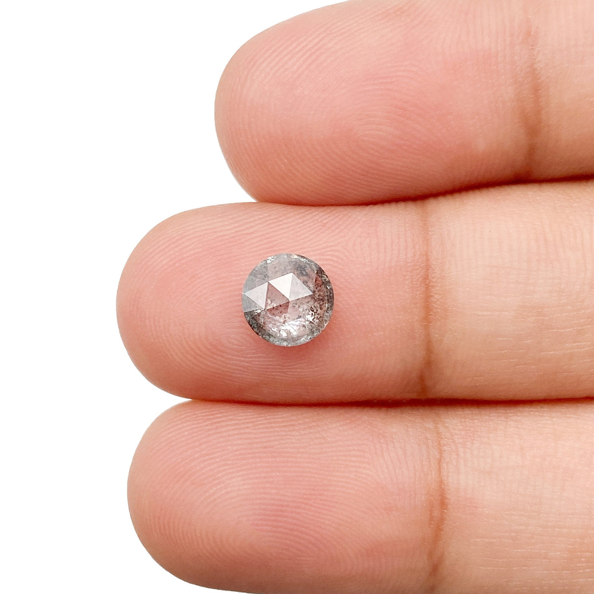 0.83ct | Rustic Round Shape Rose Cut Diamond - Modern Rustic Diamond