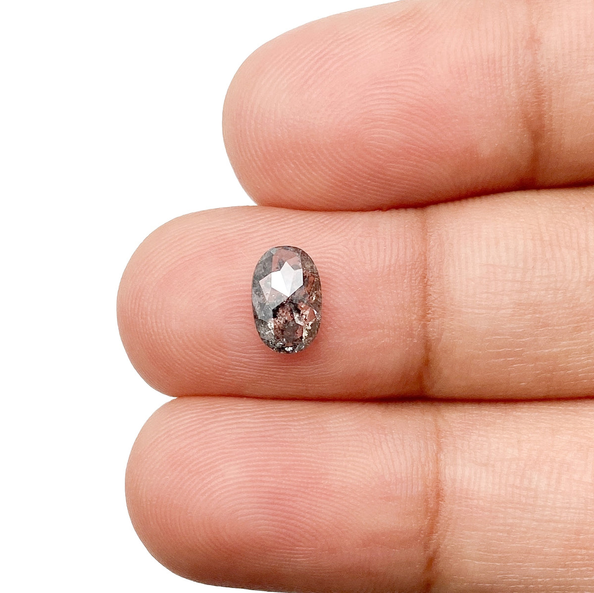 0.84ct | Rustic  Oval Shape Brilliant Cut Diamond - Modern Rustic Diamond