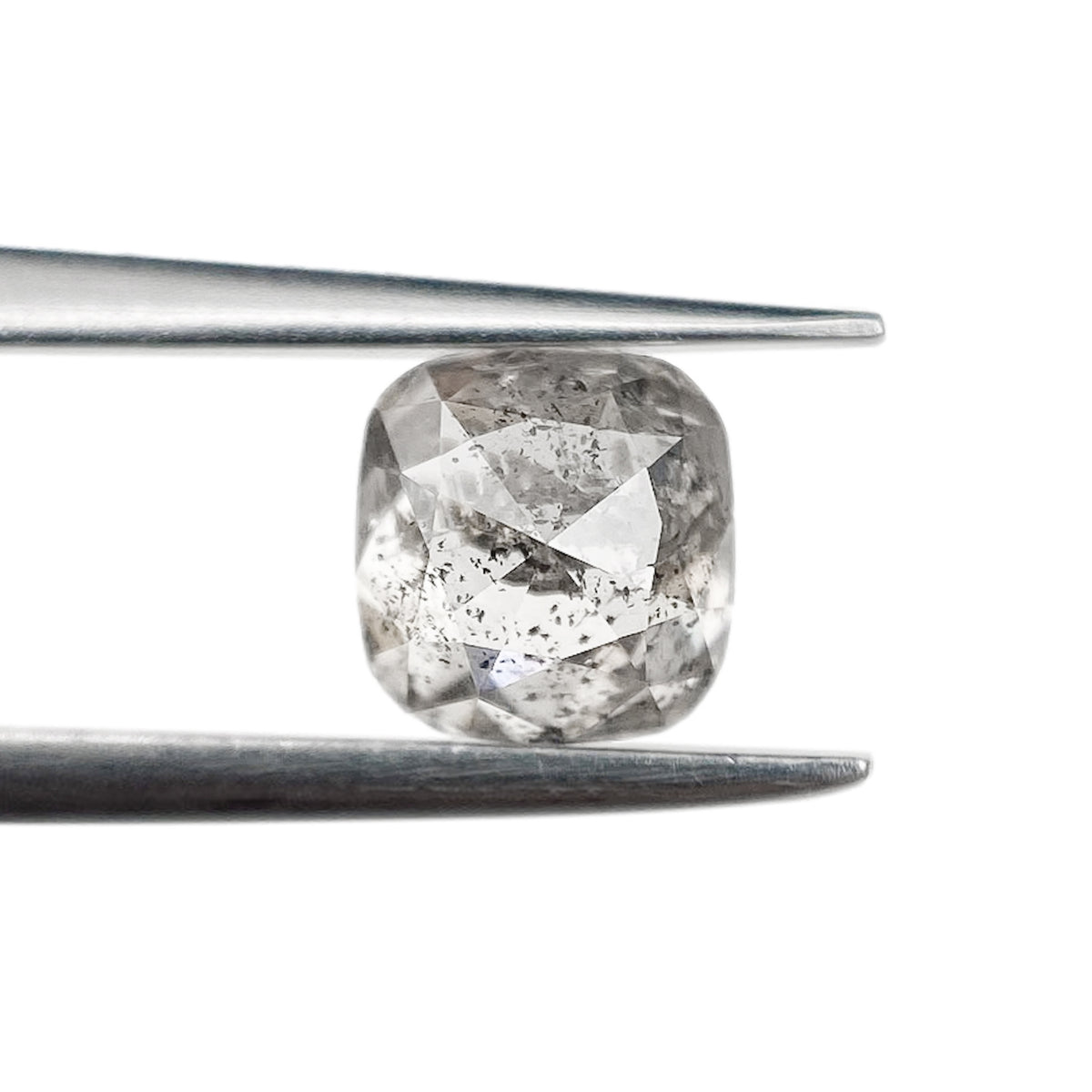 0.85ct | Rustic  Cushion Shape Rose Cut Diamond - Modern Rustic Diamond