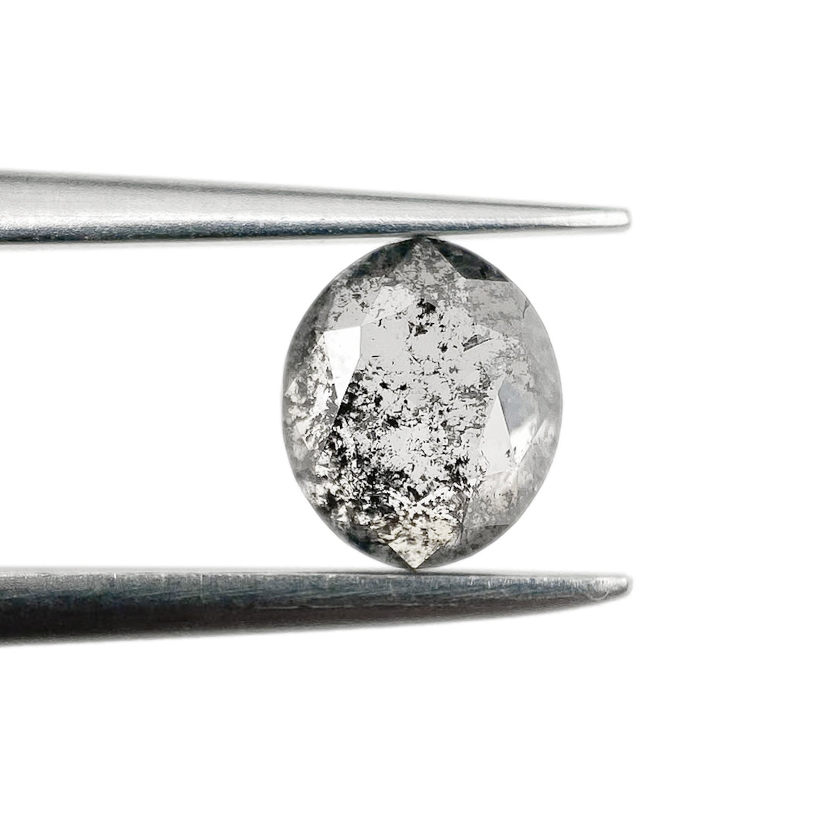 0.86ct | Rustic  Oval Shape Rose Cut Diamond - Modern Rustic Diamond