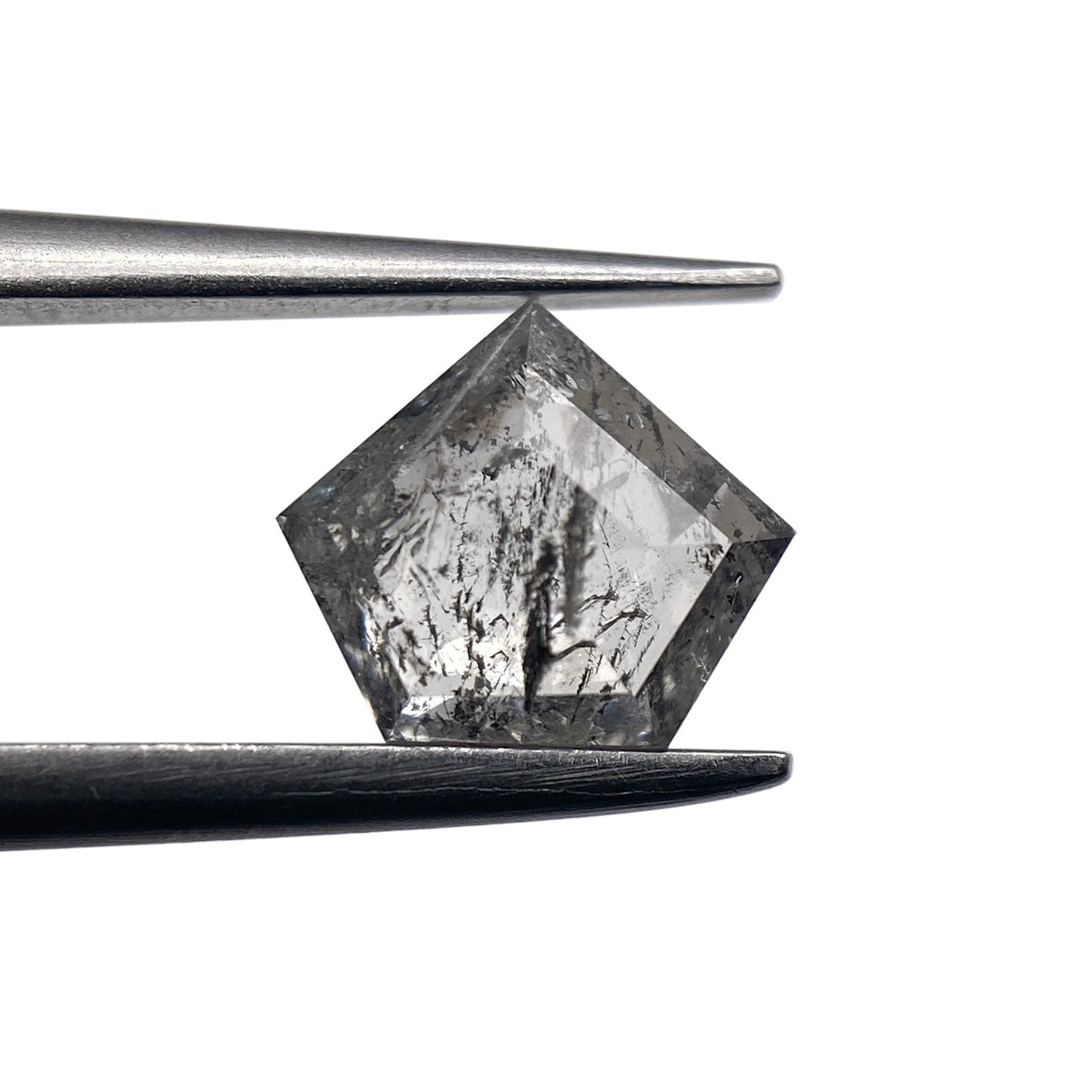 0.86ct | Rustic Shield Shape Rose Cut Diamond - Modern Rustic Diamond