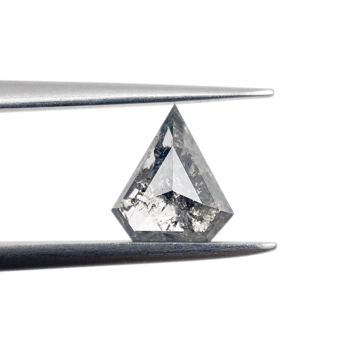 0.86ct | Rustic  Shield Shape Step Cut Diamond - Modern Rustic Diamond