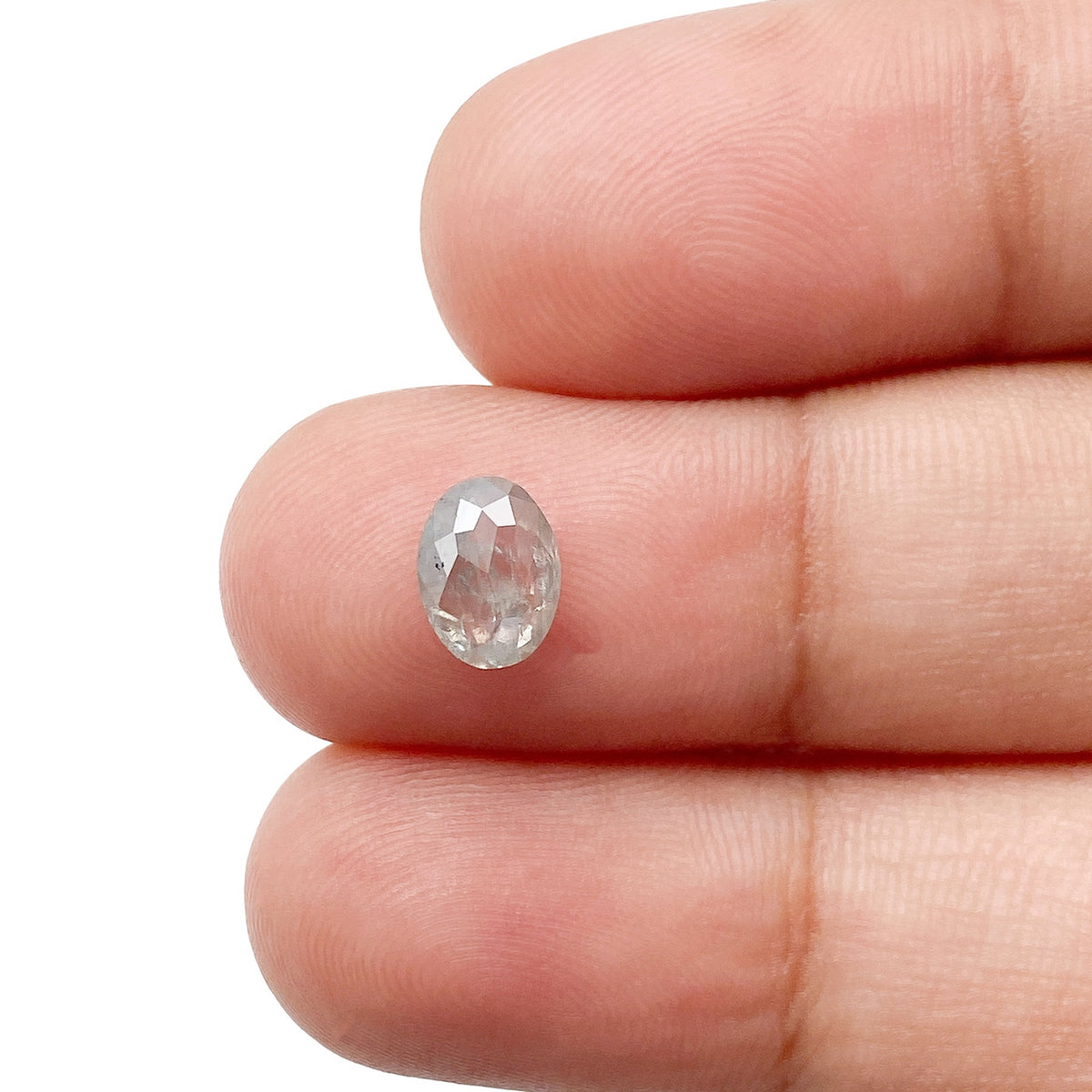 0.88ct | Rustic  Oval Shape Brilliant Cut Diamond - Modern Rustic Diamond