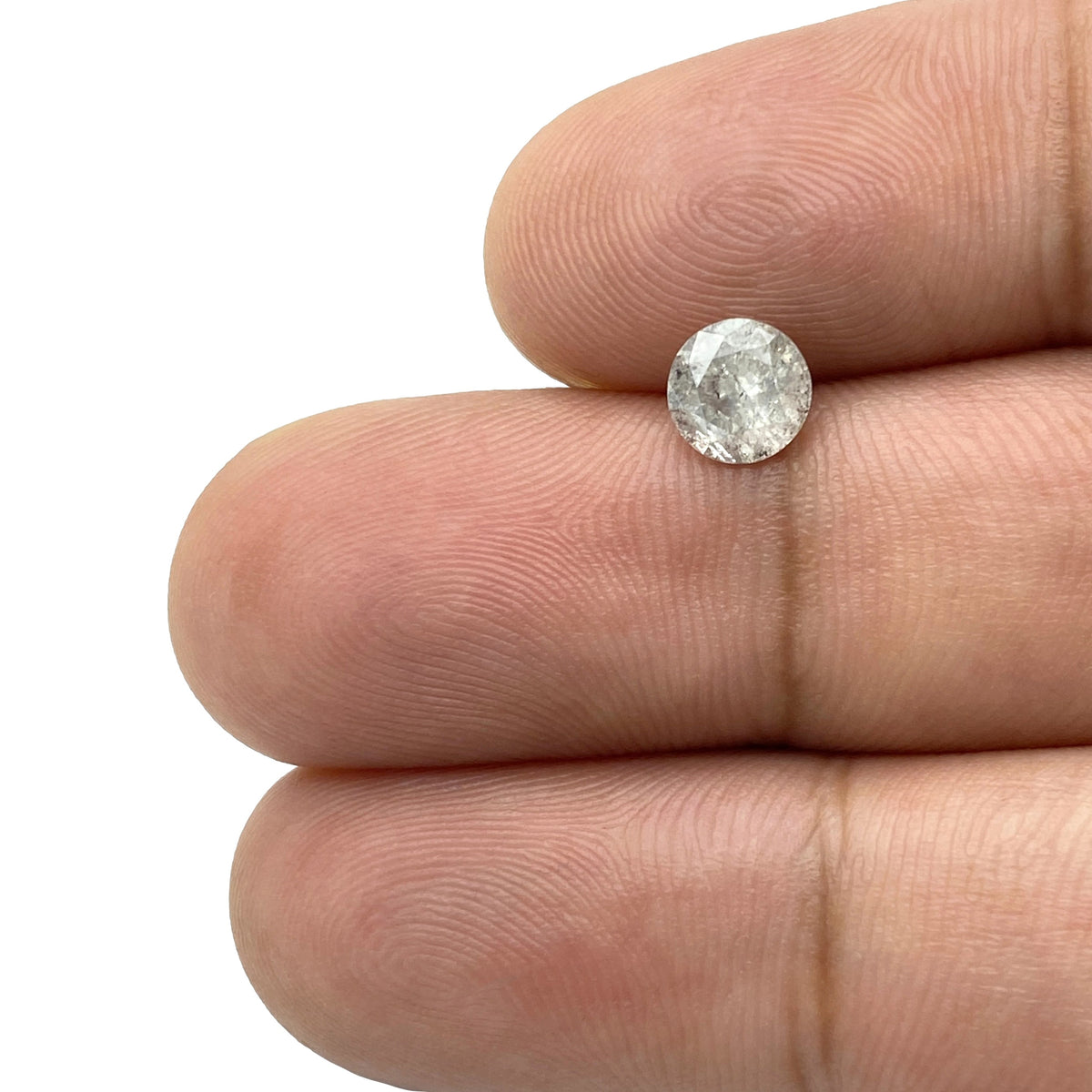 0.88ct | Rustic  Round Shape Brilliant Cut Diamond - Modern Rustic Diamond