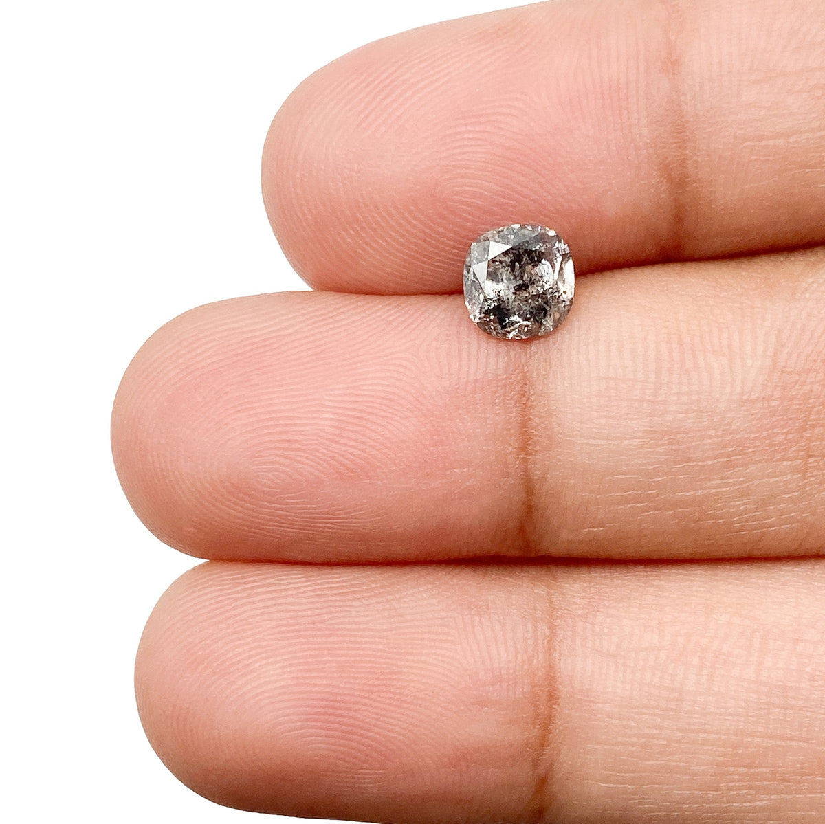 0.89ct | Rustic Cushion Shape Brilliant Cut Diamond - Modern Rustic Diamond