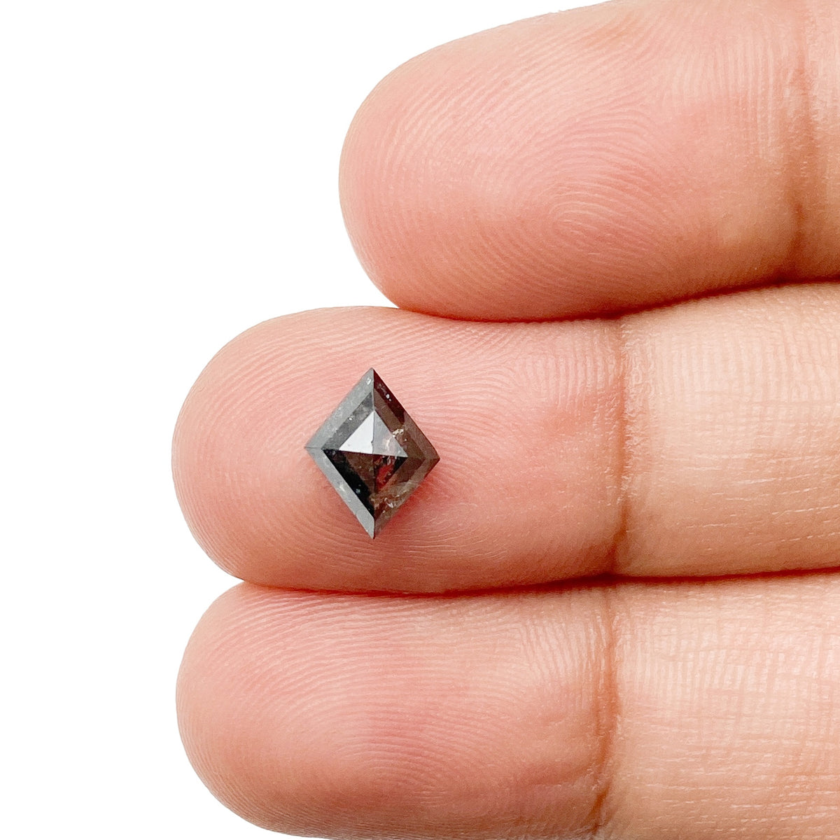 0.89ct | Rustic  Lozenge Shape Rose Cut Diamond - Modern Rustic Diamond