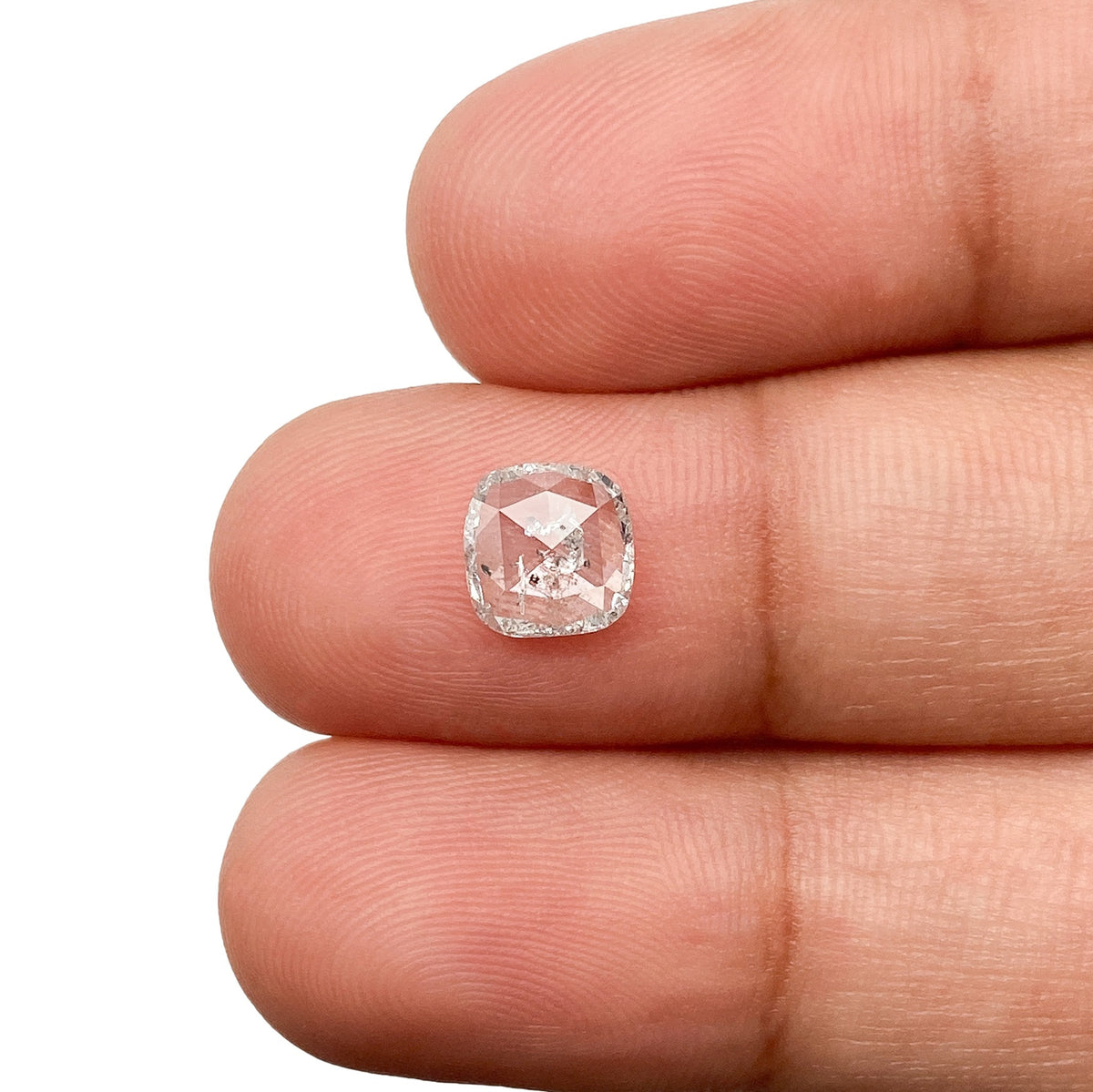 0.90ct | Rustic Cushion Shape Brilliant Cut Diamond - Modern Rustic Diamond