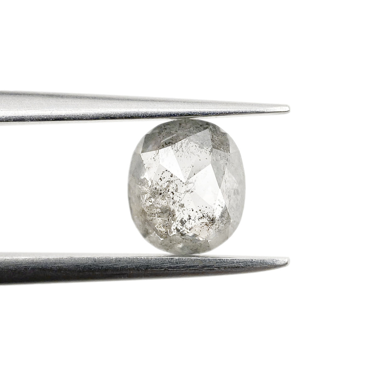 0.90ct | Rustic Cushion Shape Rose Cut Diamond - Modern Rustic Diamond