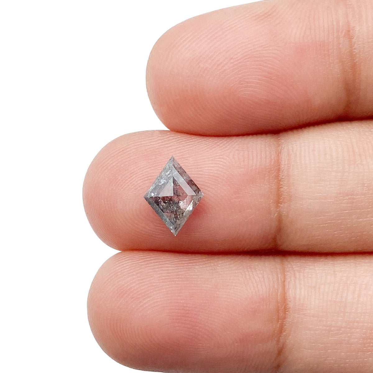 0.90ct | Rustic Lozenge Shape Step Cut Diamond - Modern Rustic Diamond
