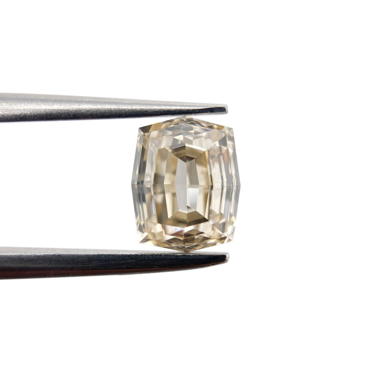 0.91ct | Champagne VVS Octagonal Shape Step Cut Diamond - Modern Rustic Diamond