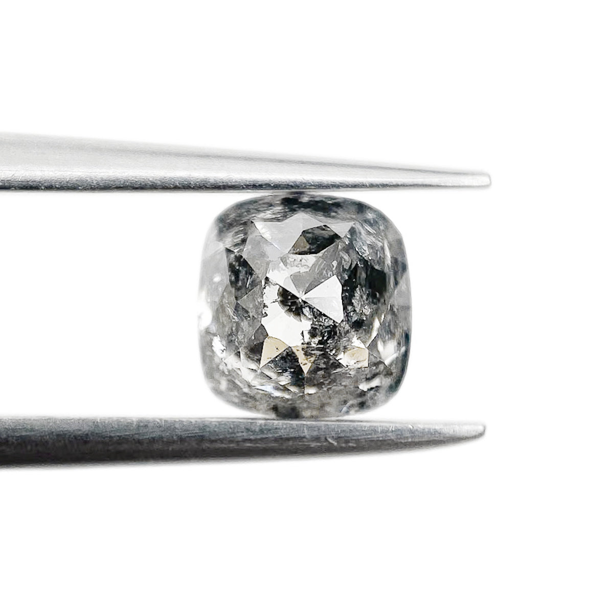 0.92ct | Rustic Cushion Shape Rose Cut Diamond - Modern Rustic Diamond