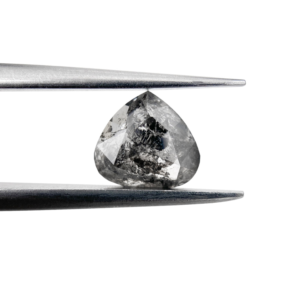 0.92ct | Rustic  Pear Shape Rose Cut Diamond - Modern Rustic Diamond