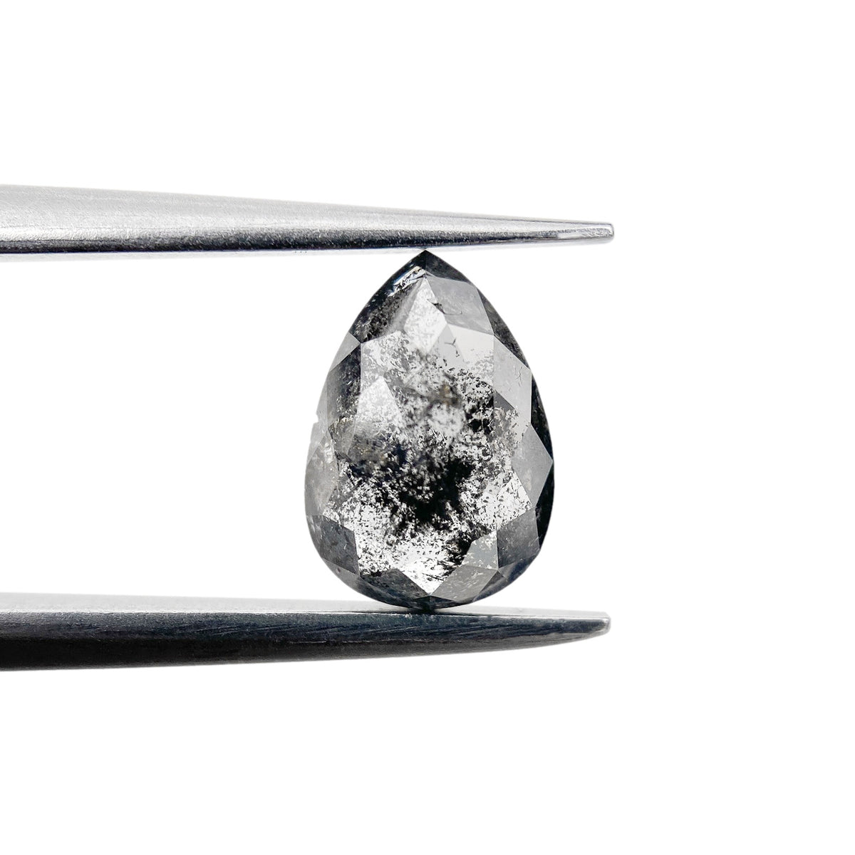 0.92ct | Rustic  Pear Shape Rose Cut Diamond - Modern Rustic Diamond