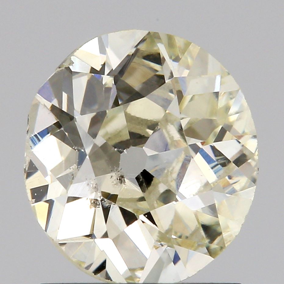 0.93ct | M/SI1 Oval Shape Old Mine Cut Diamond (IGI) - Modern Rustic Diamond