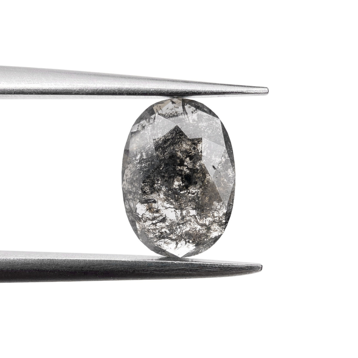 0.93ct | Rustic  Oval Shape Rose Cut Diamond - Modern Rustic Diamond