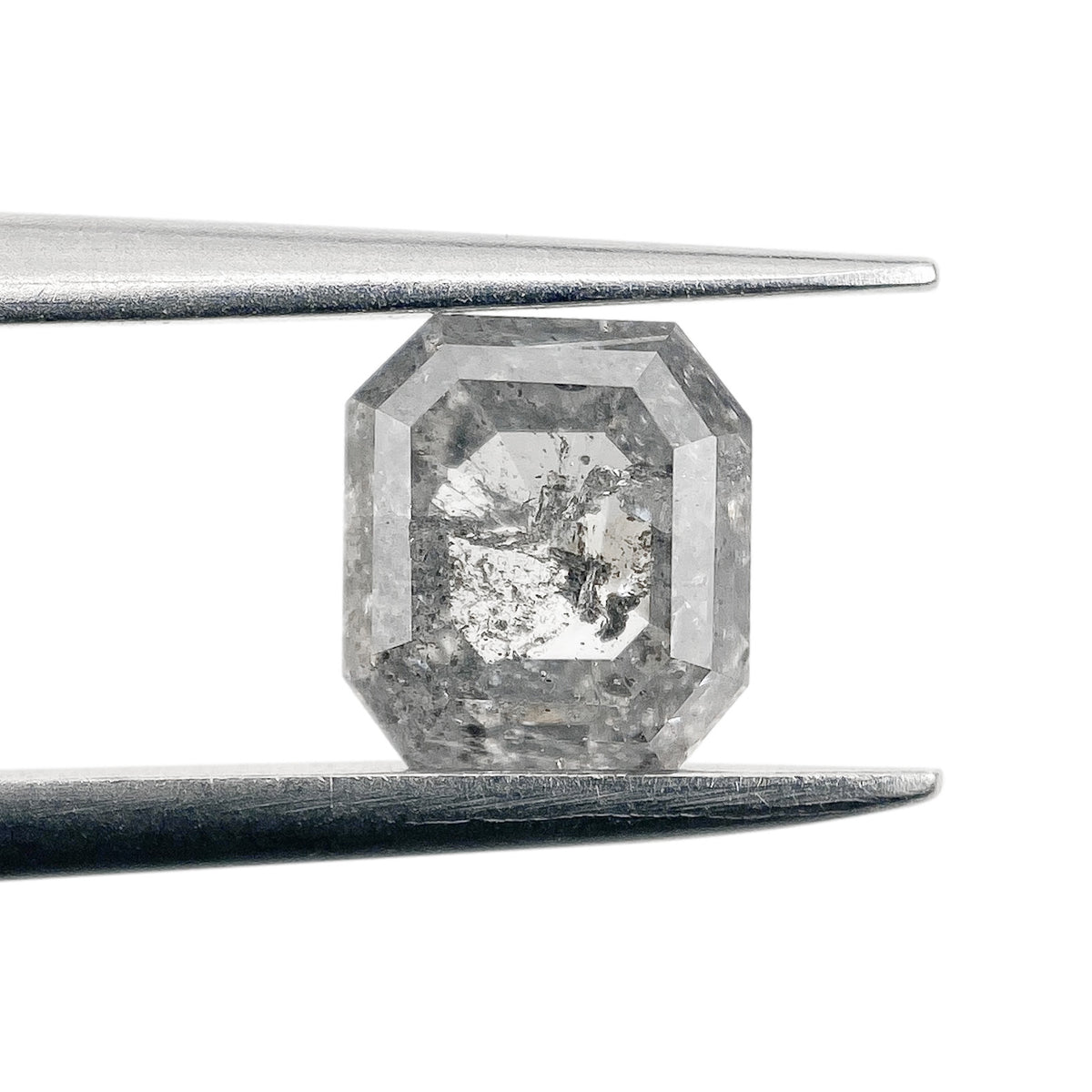0.94ct | Rustic Asscher Shape Step Cut Diamond - Modern Rustic Diamond