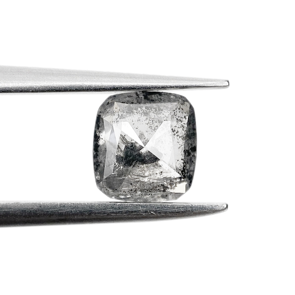 0.94ct | Rustic Cushion Shape Rose Cut Diamond - Modern Rustic Diamond