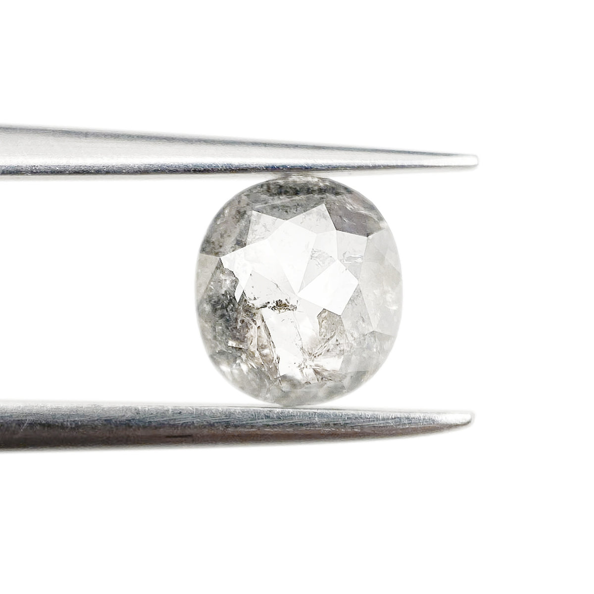 0.95ct | Rustic Cushion Shape Rose Cut Diamond - Modern Rustic Diamond