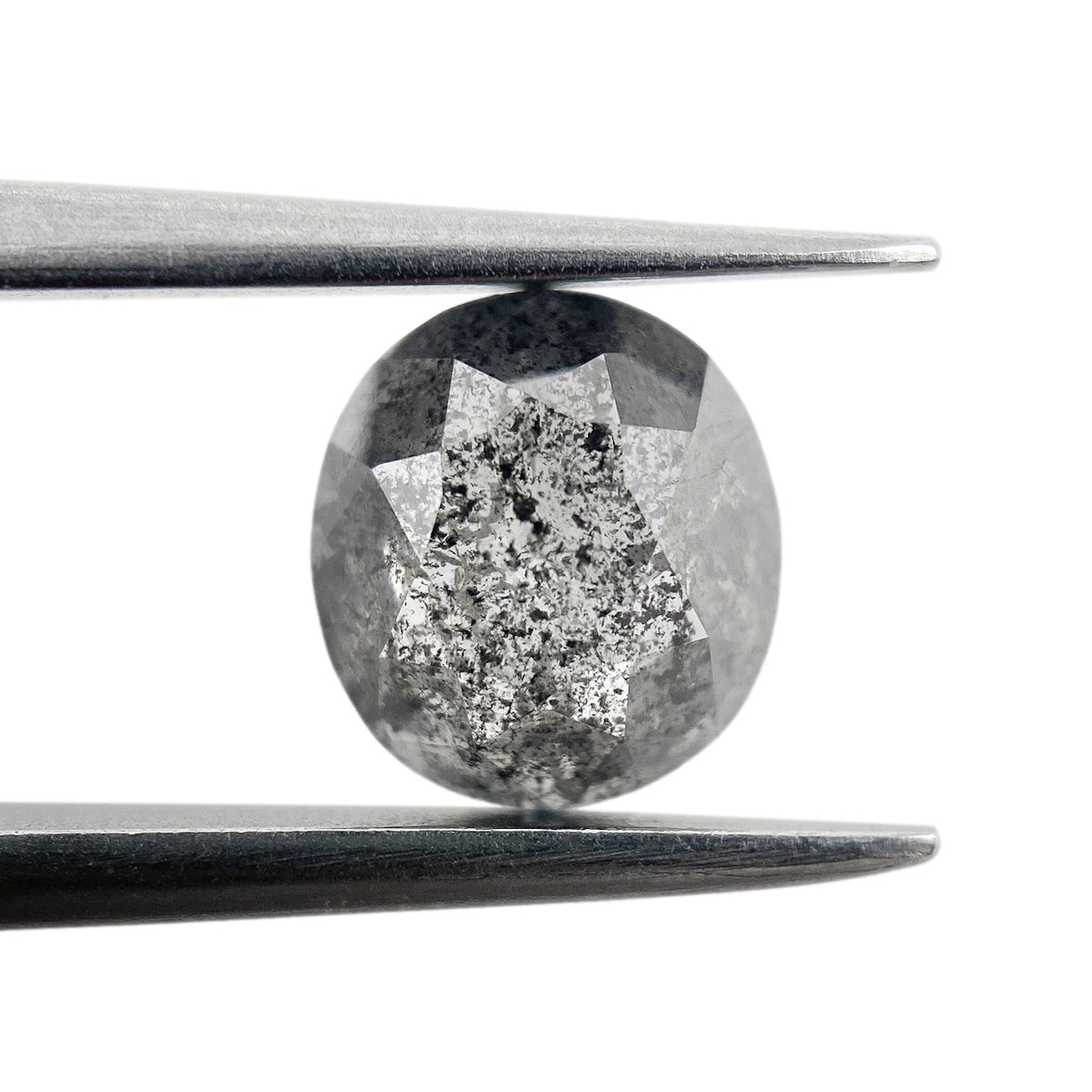 0.95ct | Rustic  Oval Shape Rose Cut Diamond - Modern Rustic Diamond