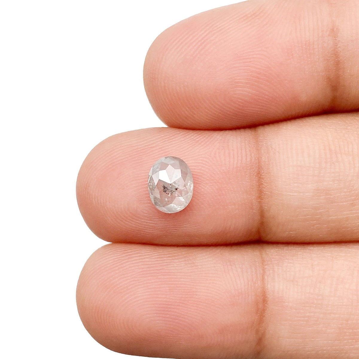 0.96ct | Rustic  Oval Shape Brilliant Cut Diamond - Modern Rustic Diamond