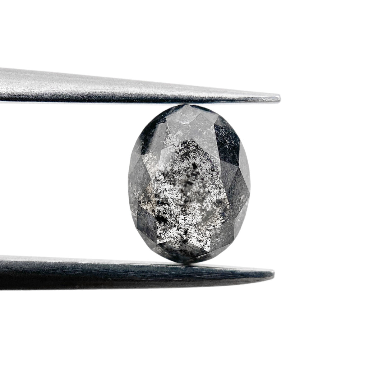 0.96ct | Rustic  Oval Shape Rose Cut Diamond - Modern Rustic Diamond